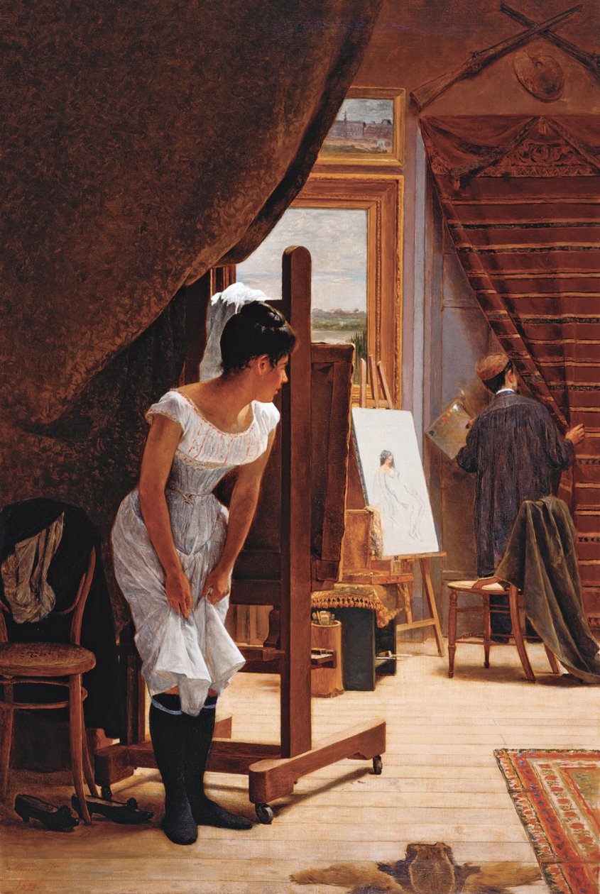 De Ongepaste door José Ferraz de Almeida Júnior