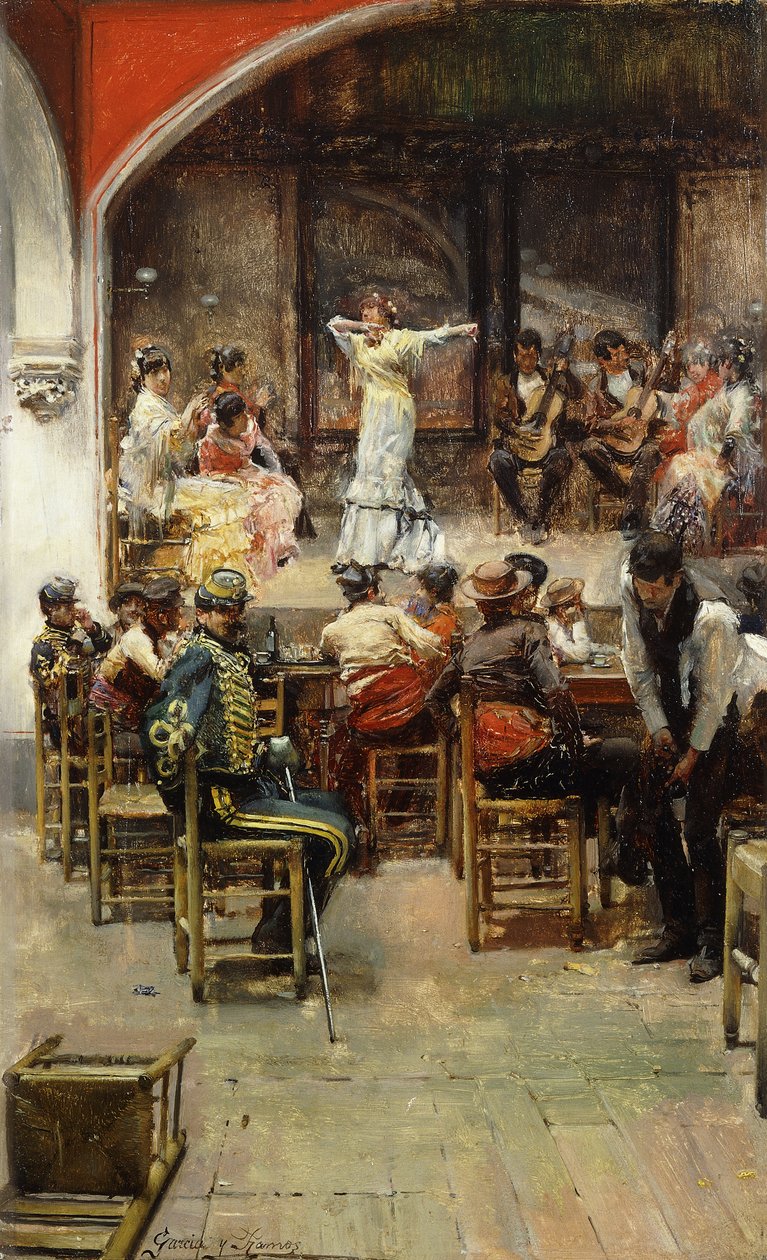 Spaans cabaret door José García Ramos