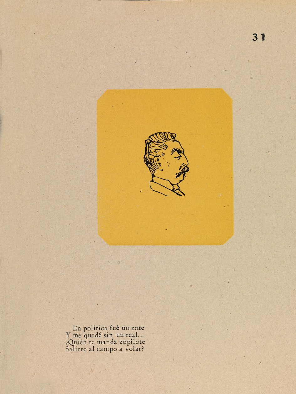 De eerlijke politicus door José Guadalupe Posada