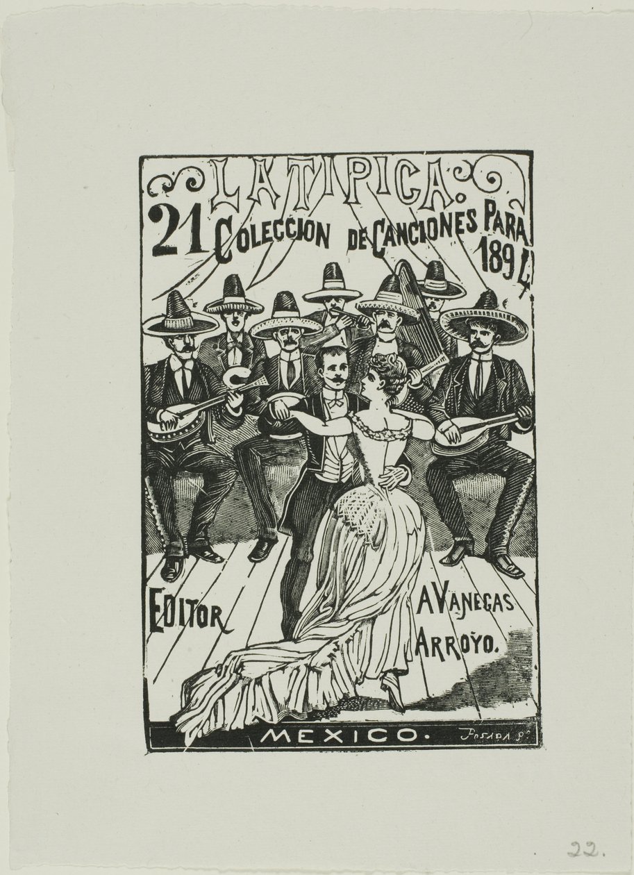 De "Typische" door José Guadalupe Posada