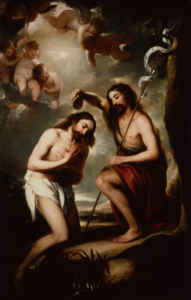 De doop van Christus door José Antolínez