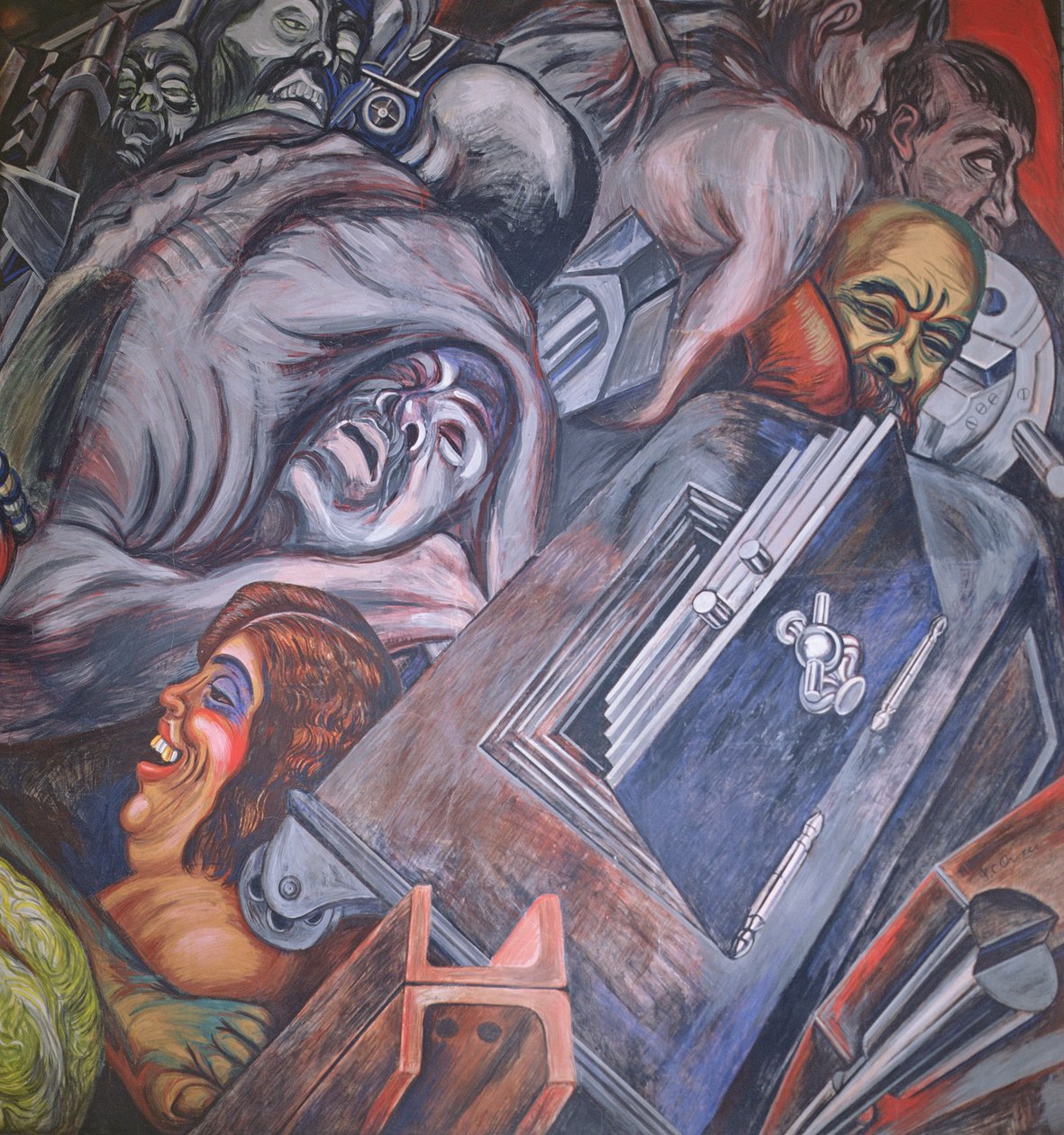 Katharsis door José Clemente Orozco