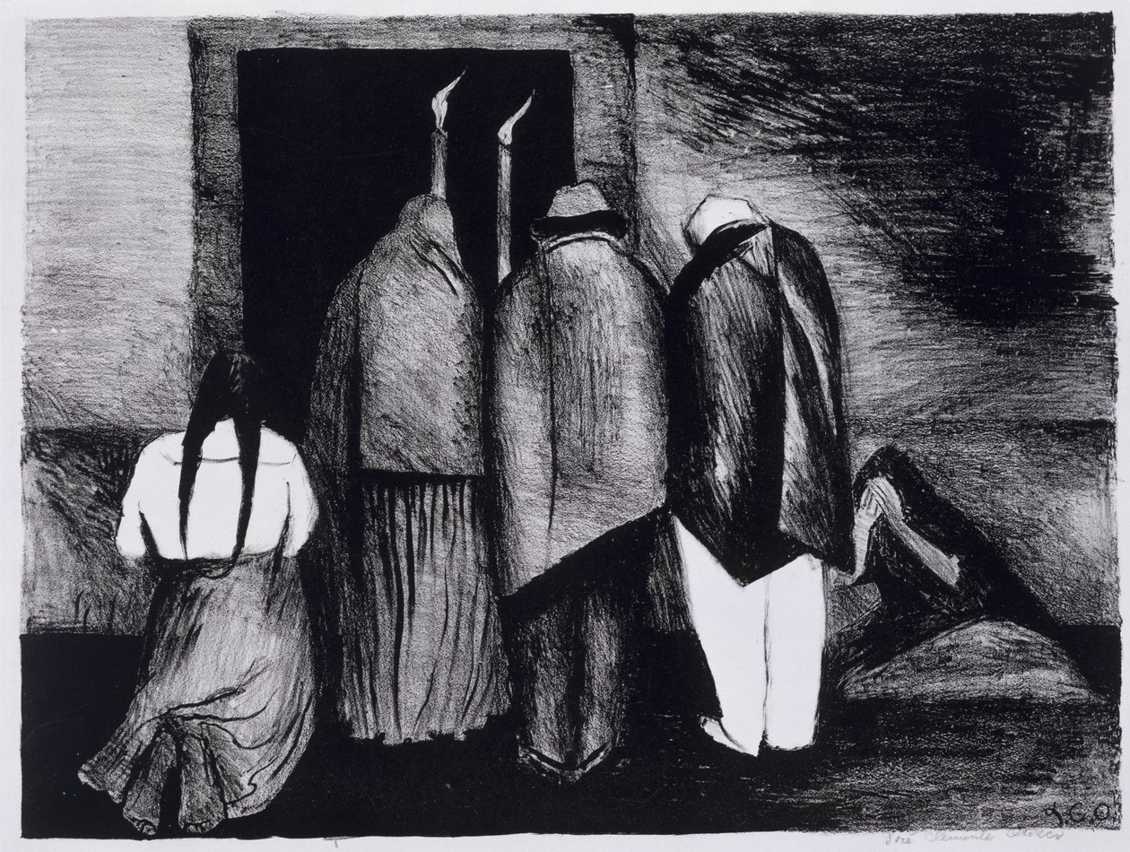 Requiem door José Clemente Orozco