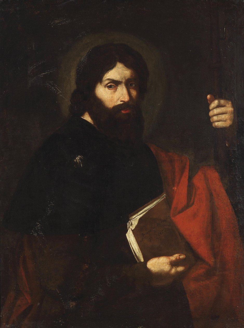 Apostel Sint Jacobus de Meerdere door Jose de Ribera