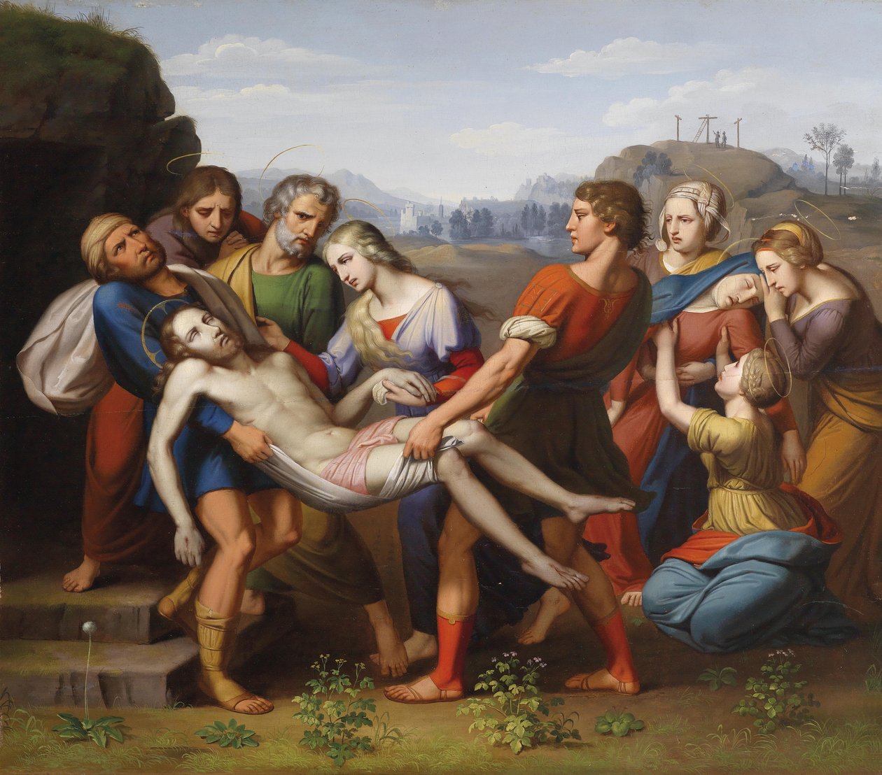 De kruisafneming door Josef Arnold the Elder