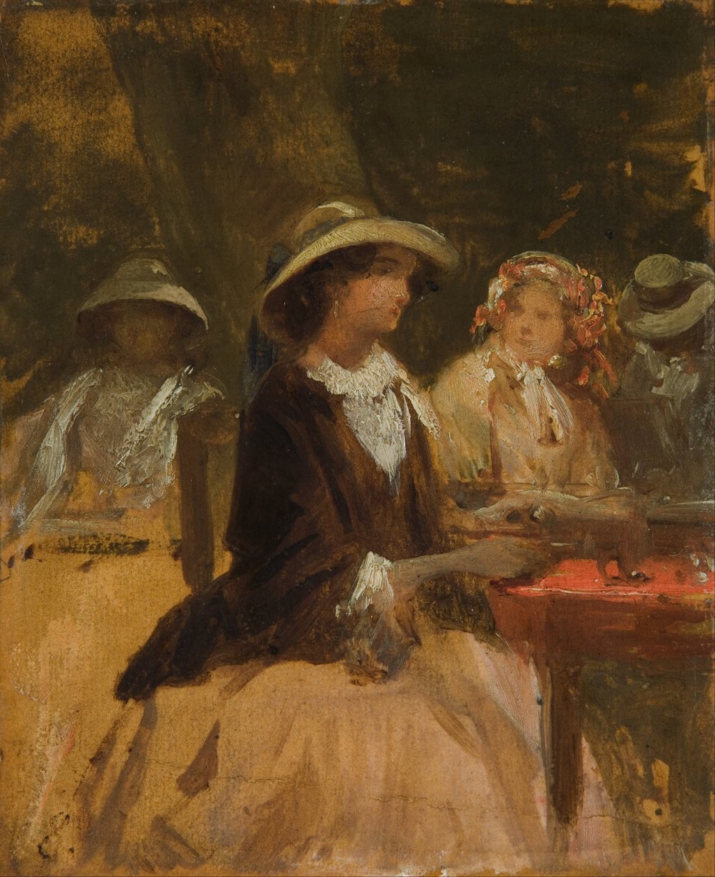 In het Tuinrestaurant door Josef Matj Navrátil