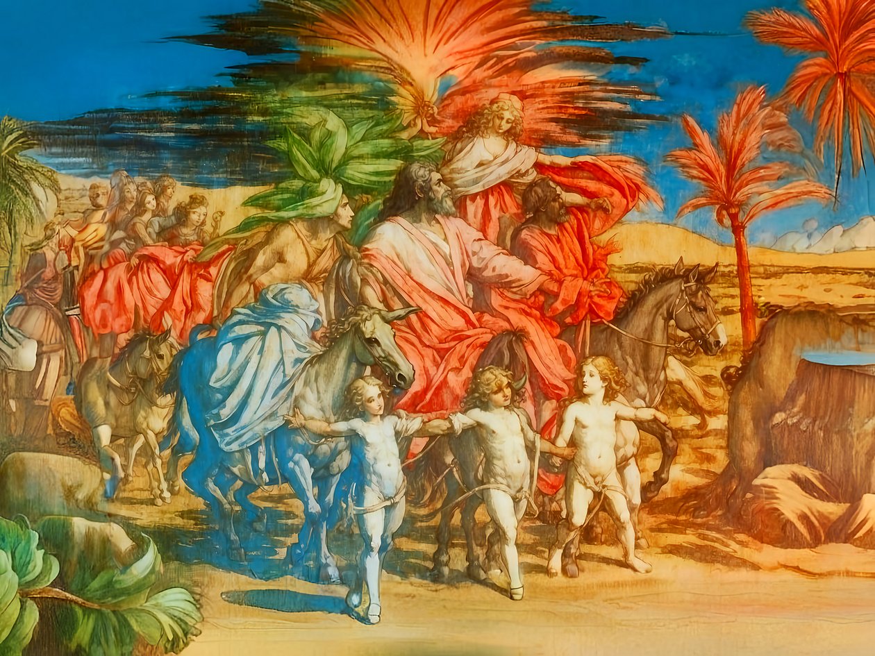 Abrahamitisch verbond door Josef Johann Michel