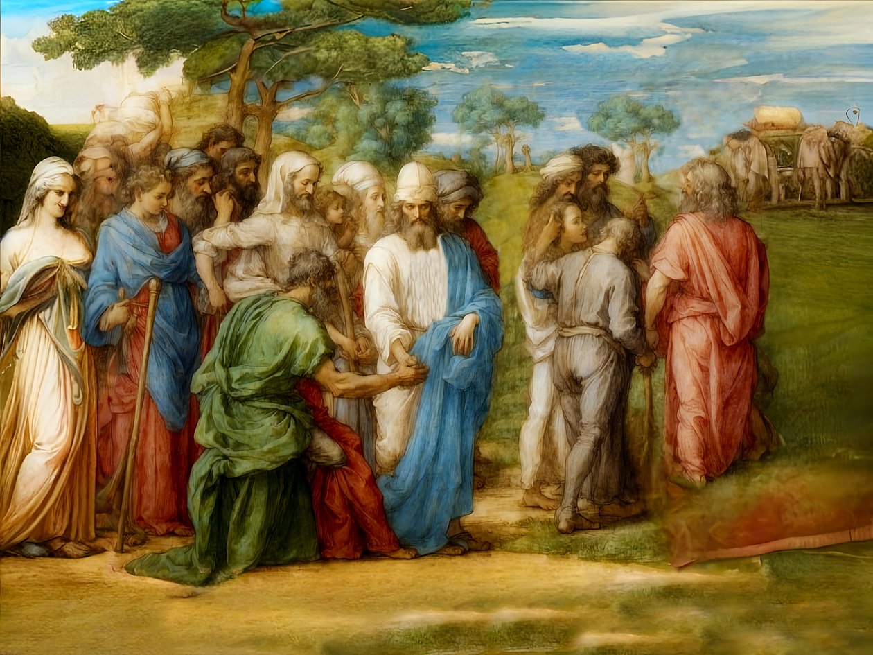 Ismaëlieten kopen Jozef door Josef Johann Michel