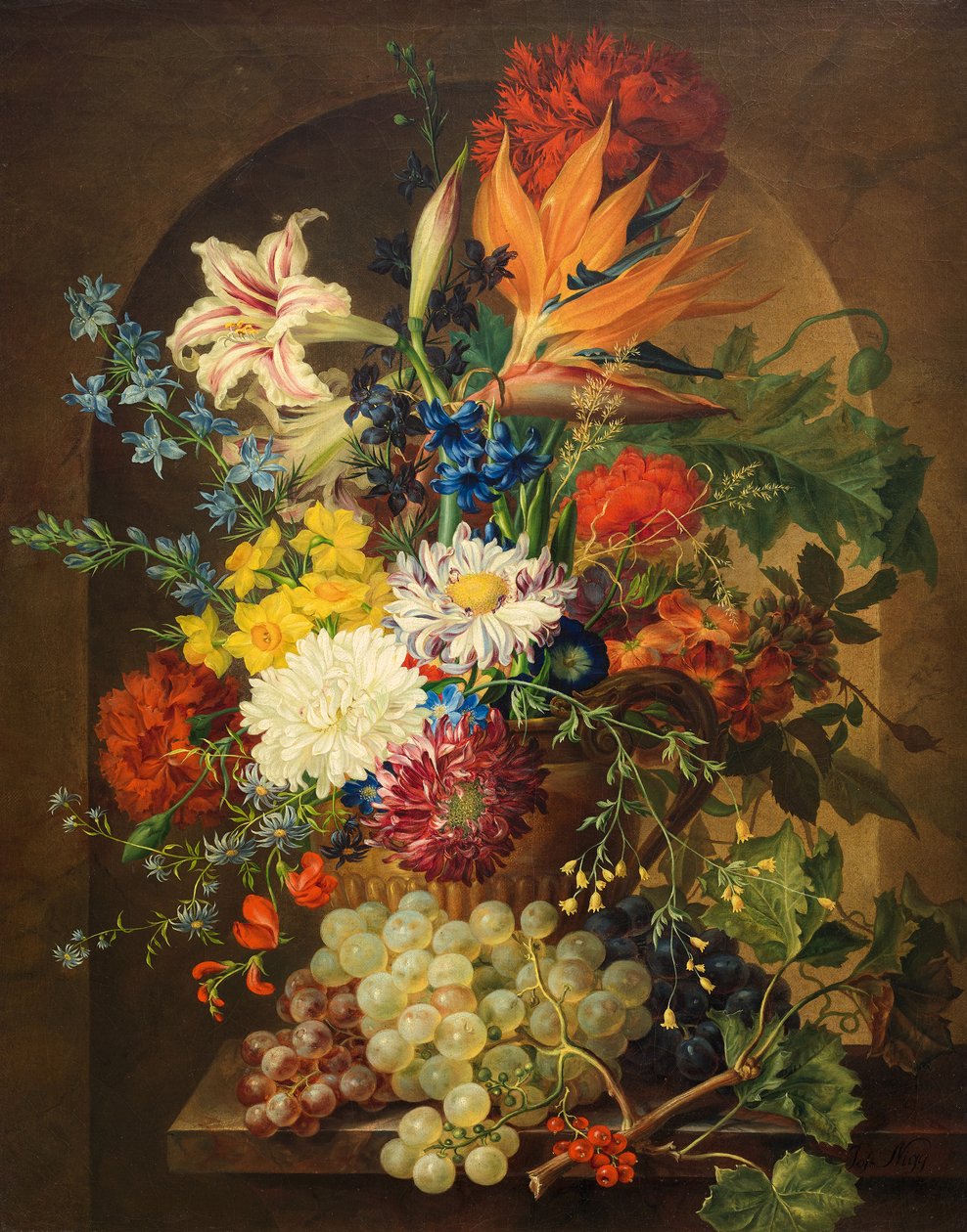 Boeket bloemen door Josef Nigg