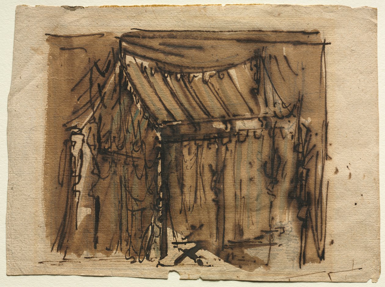 Tent recto door Josef Platzer