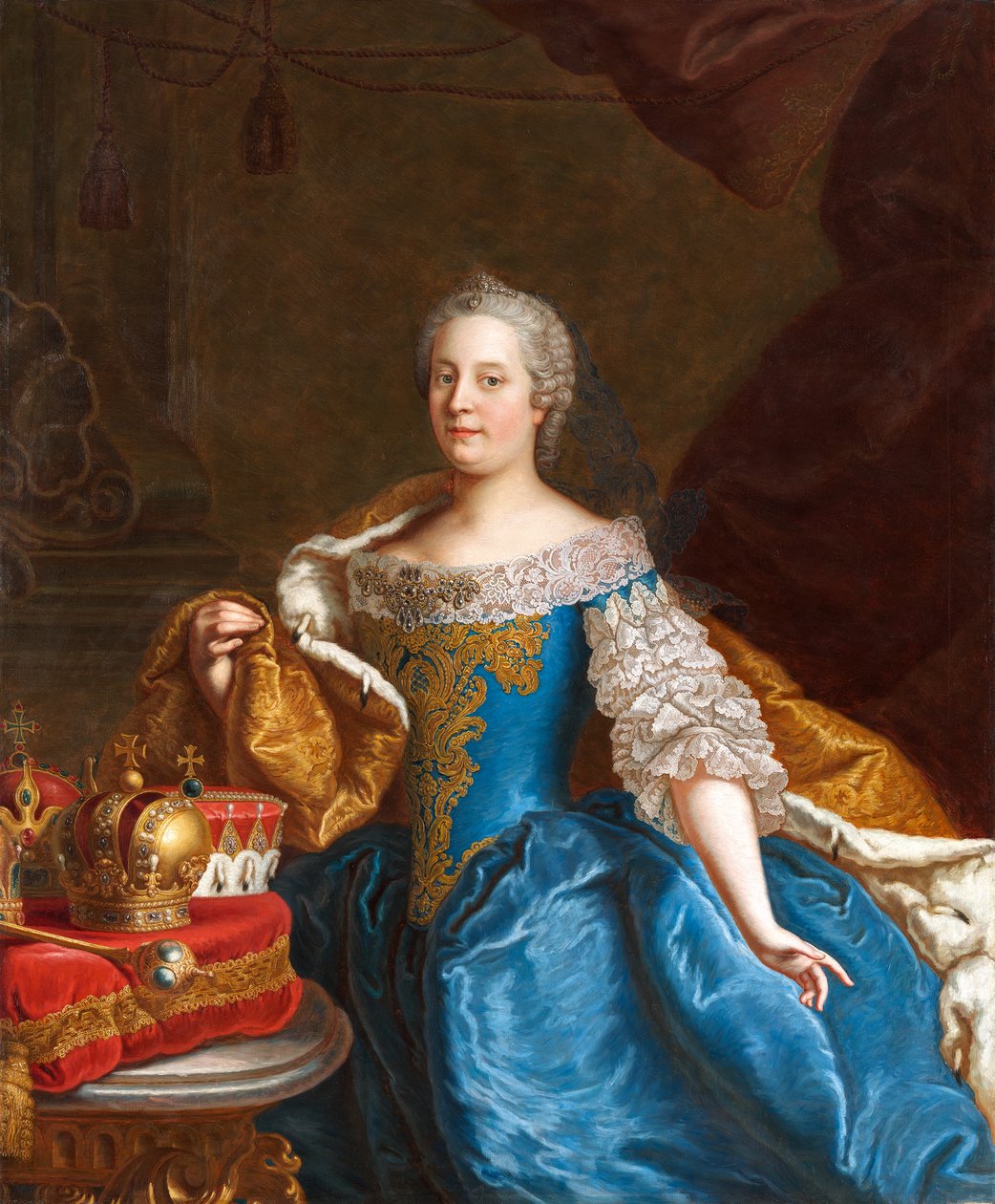 Keizerin Maria Theresia door Josef Pögl