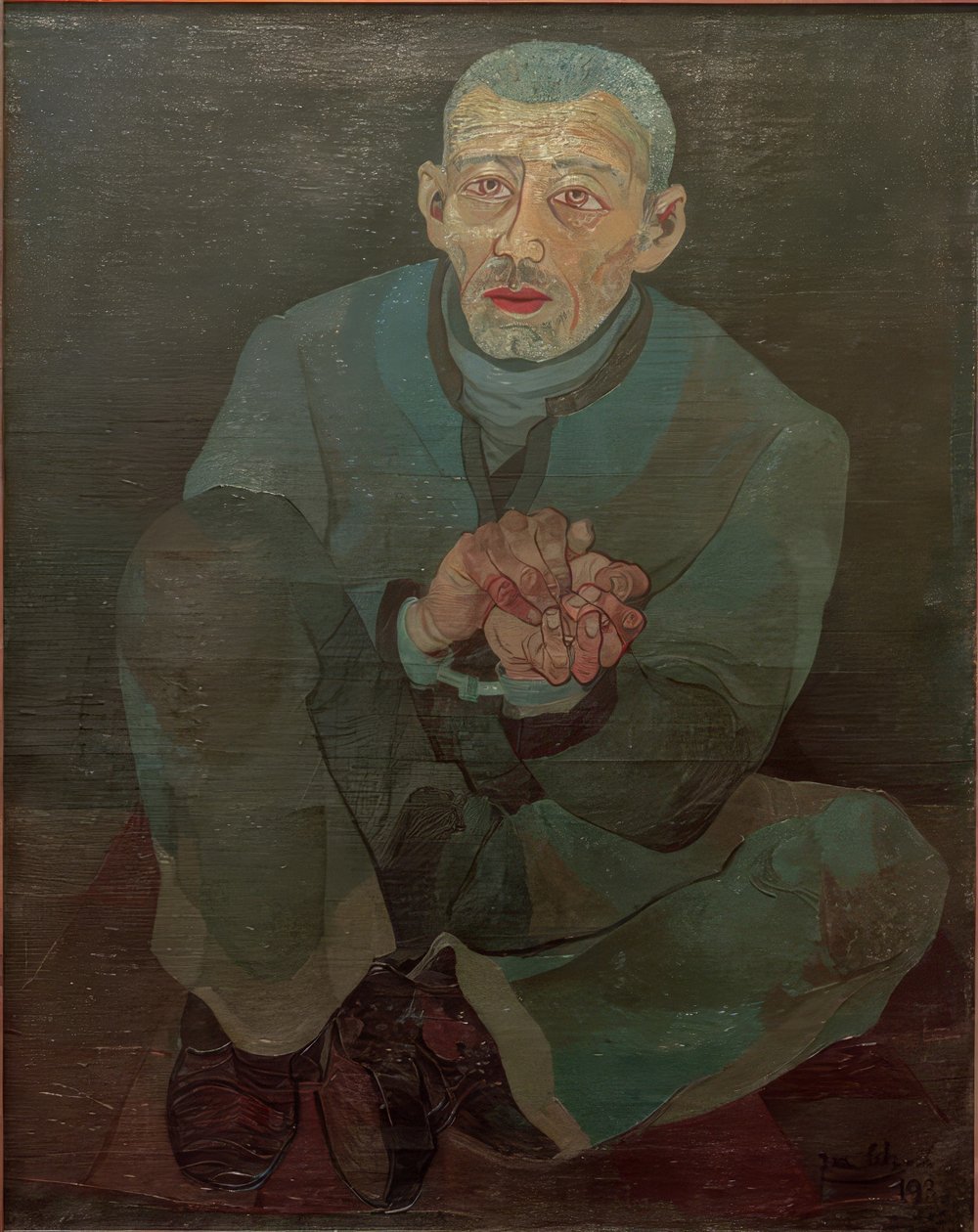 De Gevangene door Josef Scharl