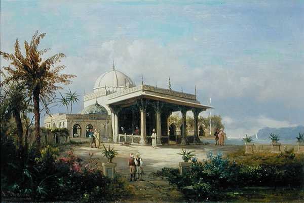 Scutari, in Turkije door Josef Thoma