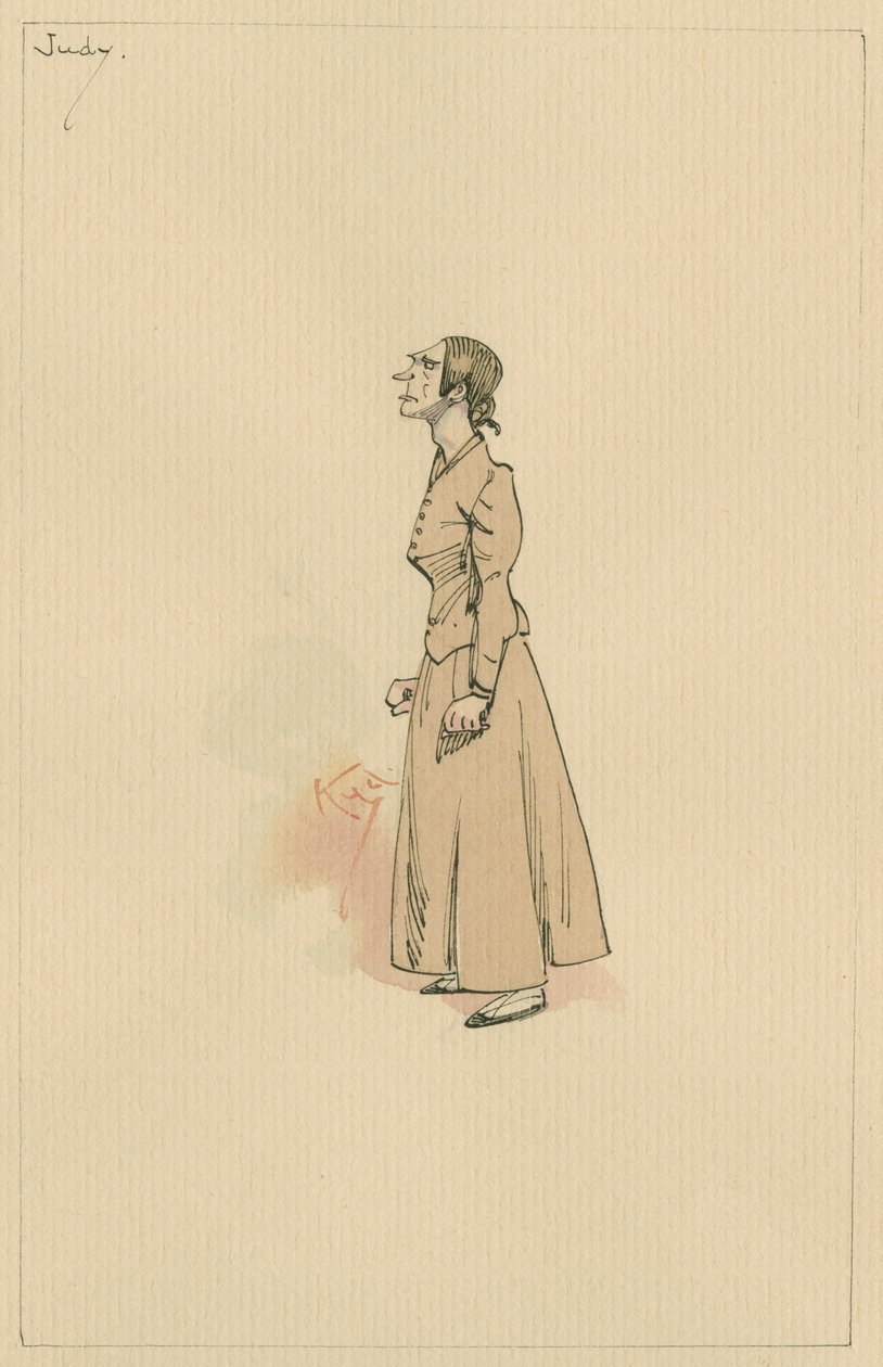 Judy Smallweed, c.1920s door Joseph Clayton Clarke