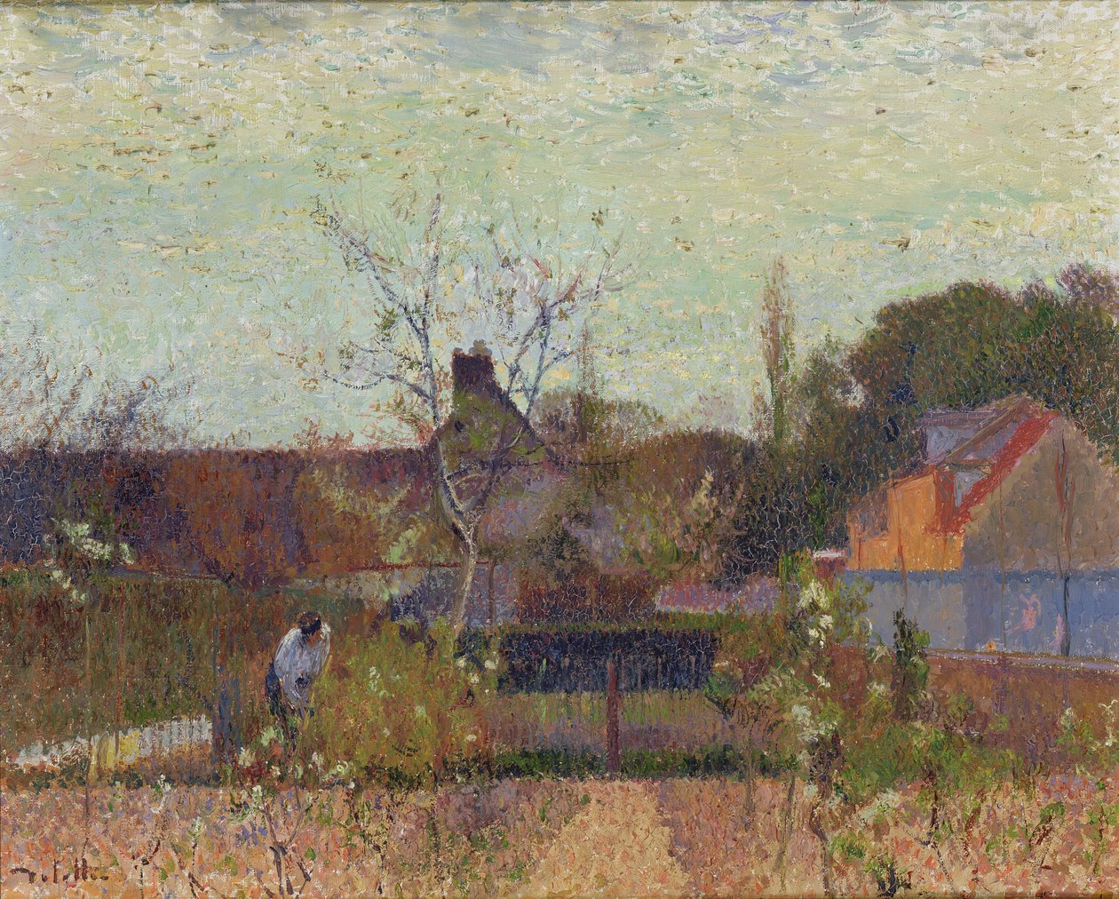 Mijn Tuin in de Lente door Joseph Delattre