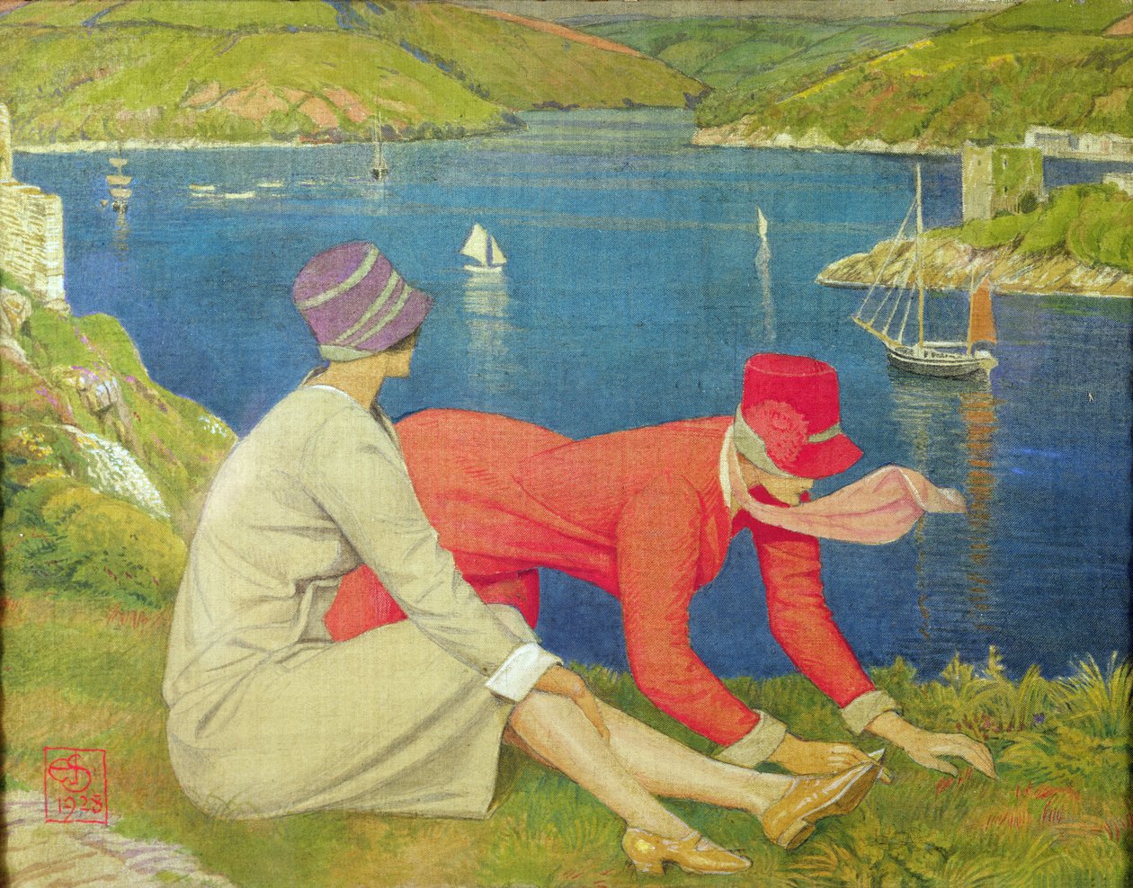De botanisten door Joseph Edward Southall