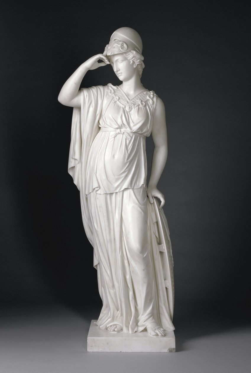 Minerva, 1775 door Joseph Francis Nollekens