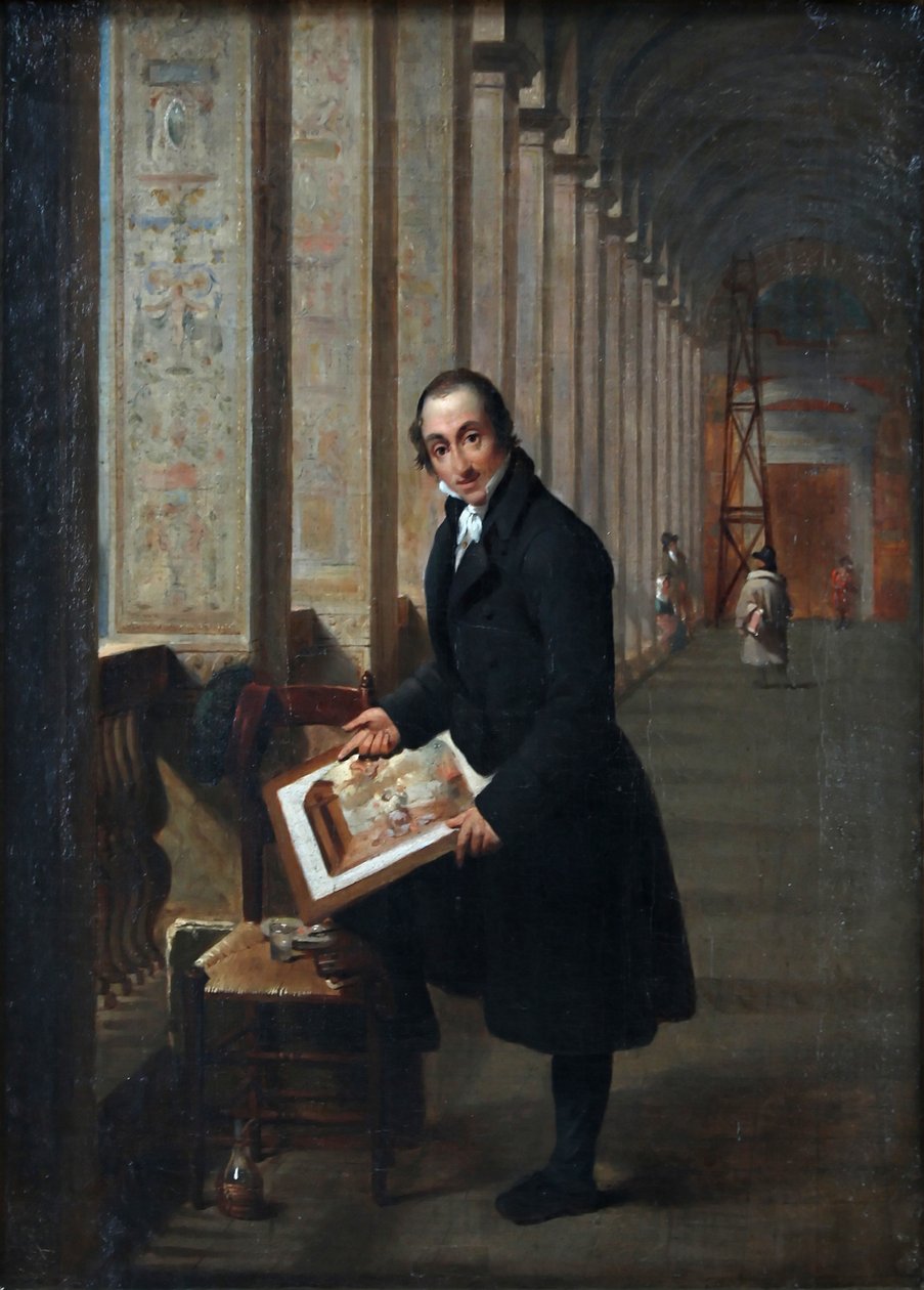 De graveur Joseph de Meuleneester (1771-1836) door Joseph François Ducq