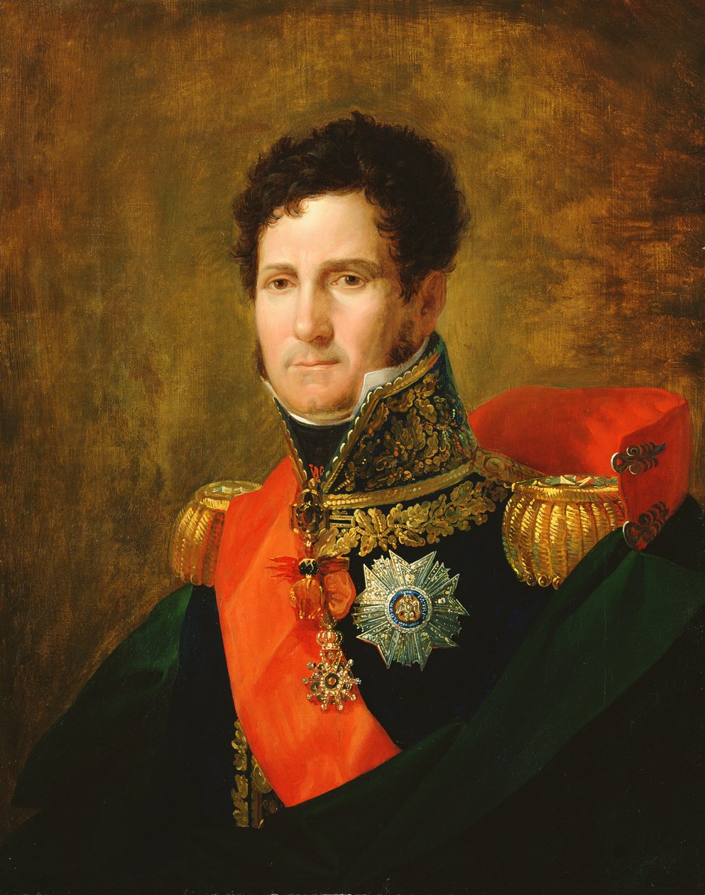 Portret van Felix Baciocchi (1762-1841) door Joseph Franque