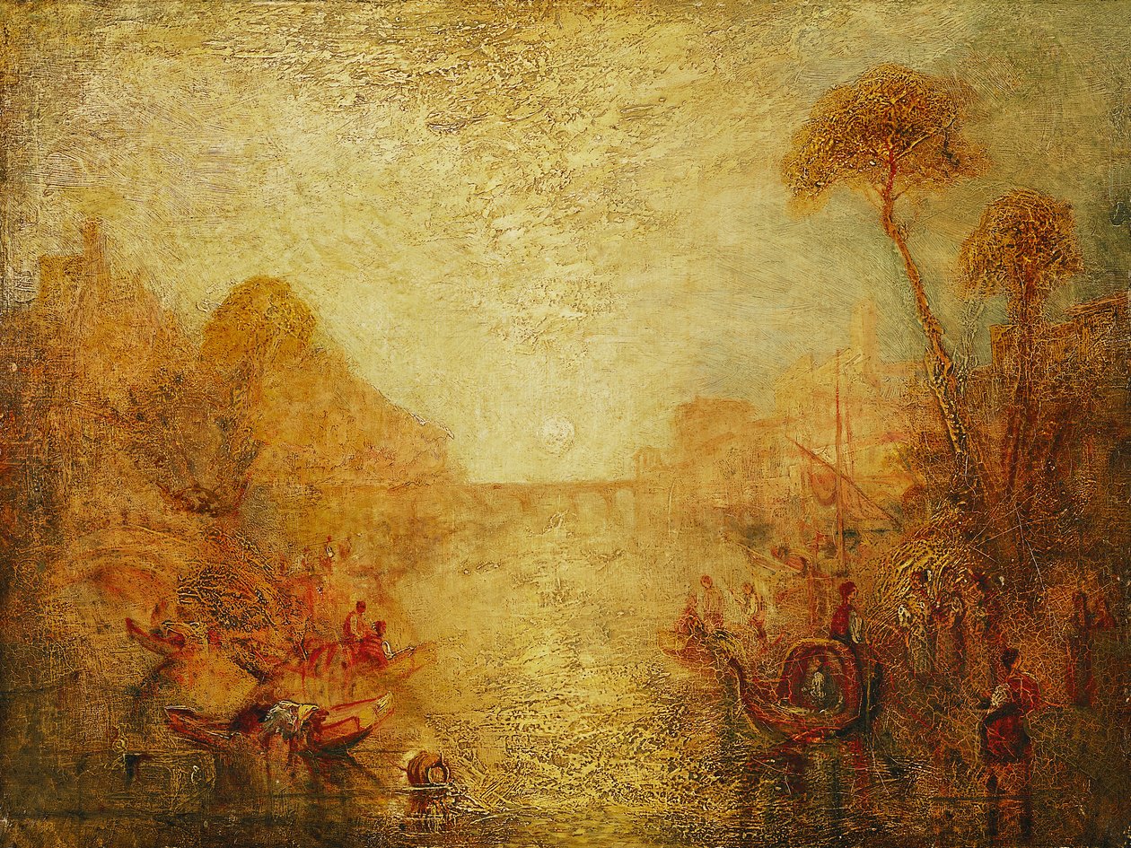 Landschap door Joseph Mallord William Turner