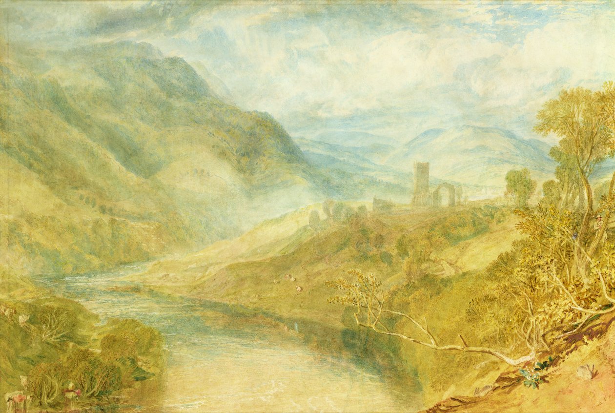 Merwick Abdij door Joseph Mallord William Turner