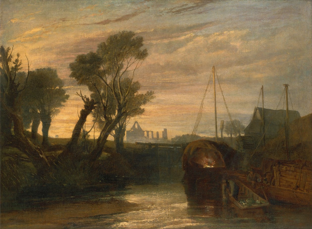 Newark Abbey door Joseph Mallord William Turner