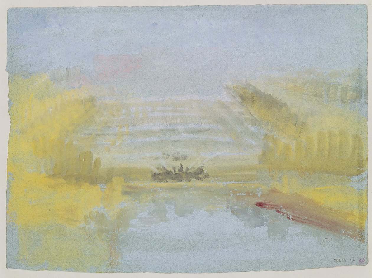 De fonteinen van Versailles, 1826-33 door Joseph Mallord William Turner