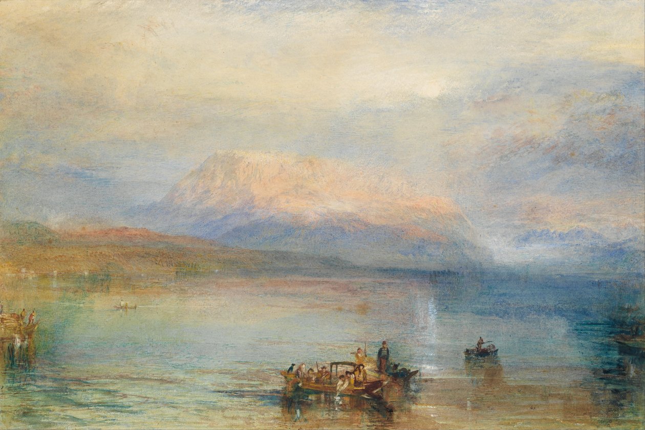 De Rode Rigi door Joseph Mallord William Turner