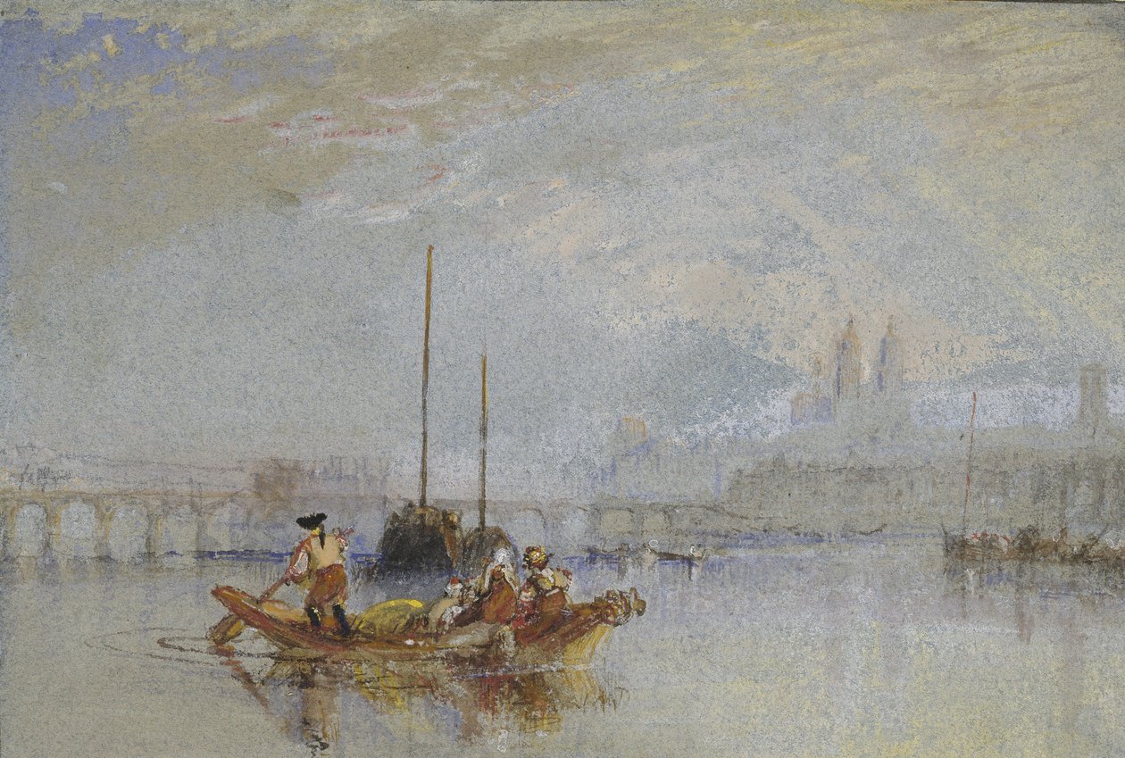 Tours, c. 1830 door Joseph Mallord William Turner