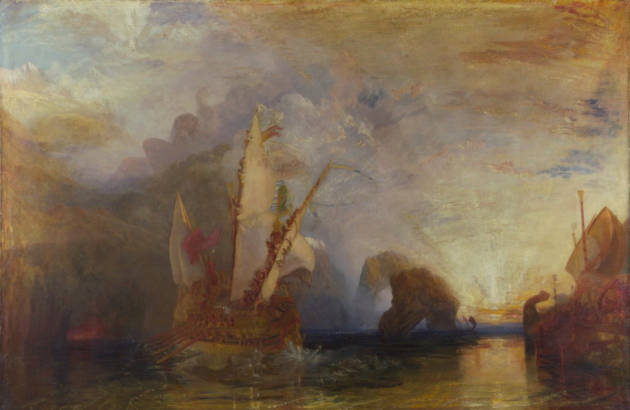 Ulysses bespot Polyphemus door Joseph Mallord William Turner