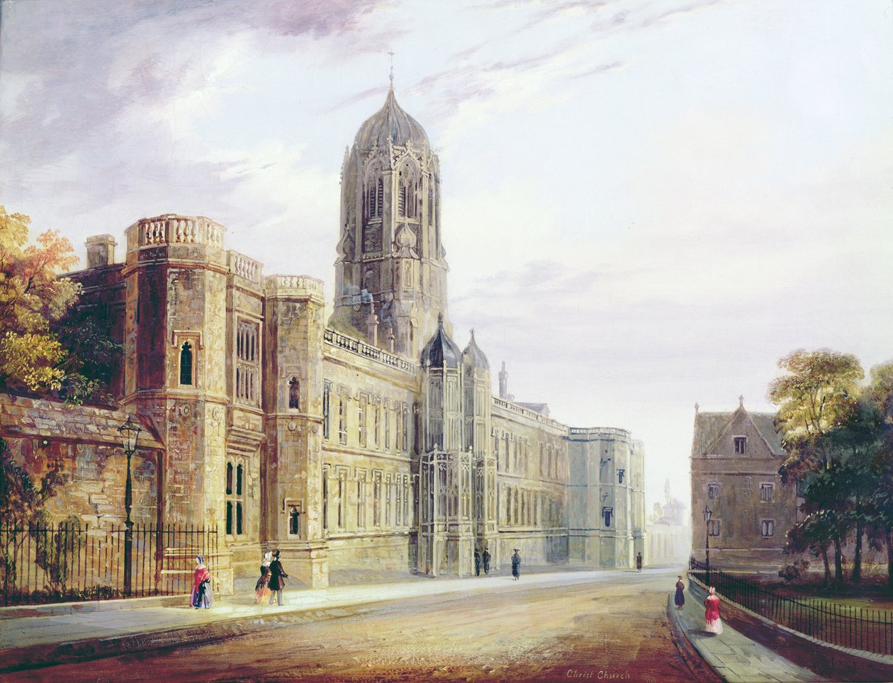 Christ Church, Oxford door Joseph Murray Ince