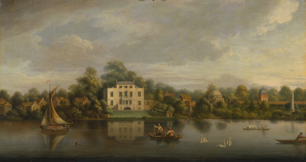 Paus Villa, Twickenham door Joseph Nickolls