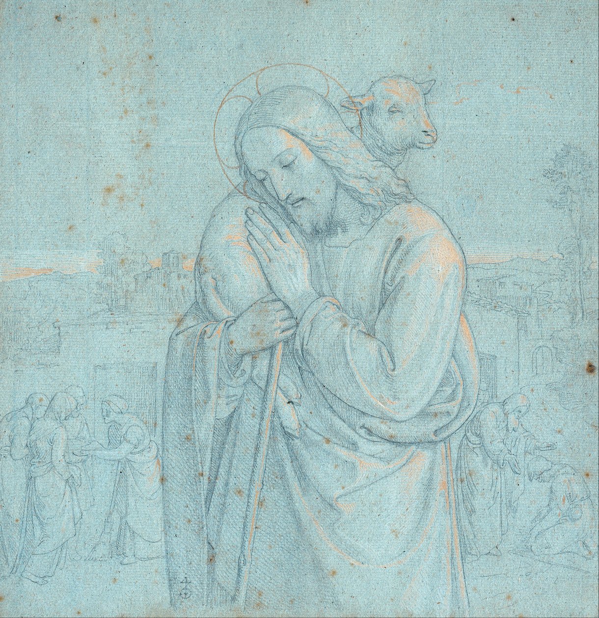 De goede herder door Joseph von Führich  