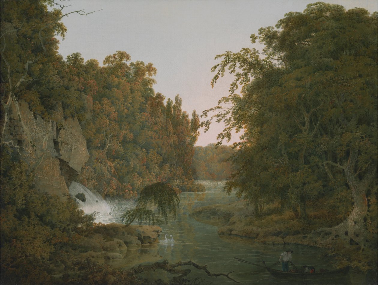 Dovedale door Joseph Wright of Derby