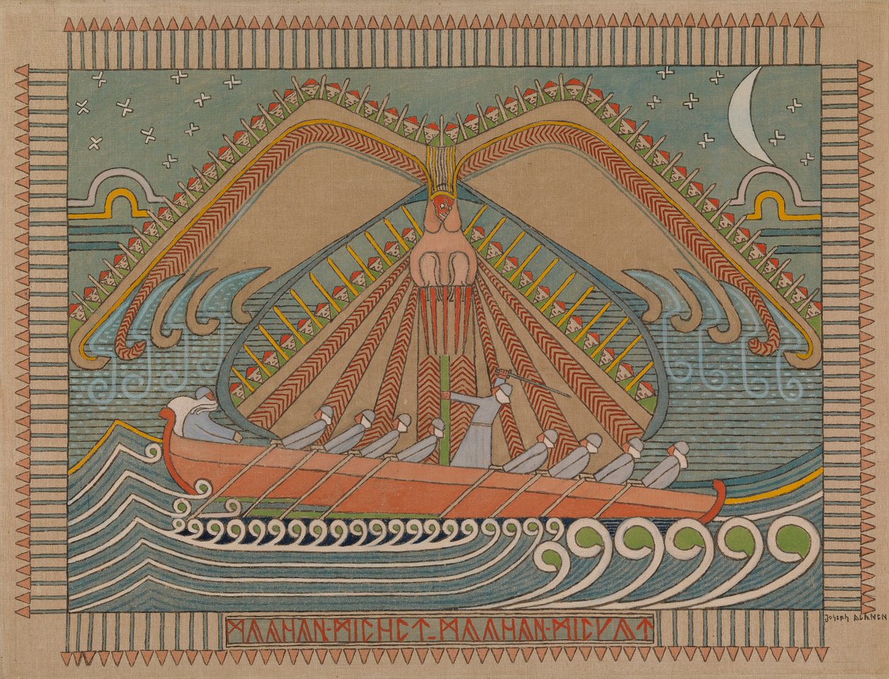 De verdediging van de Sampo, 1910-1912 door Joseph Alanen