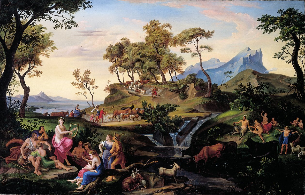 Apollo onder de herders door Joseph Anton and Studio Koch