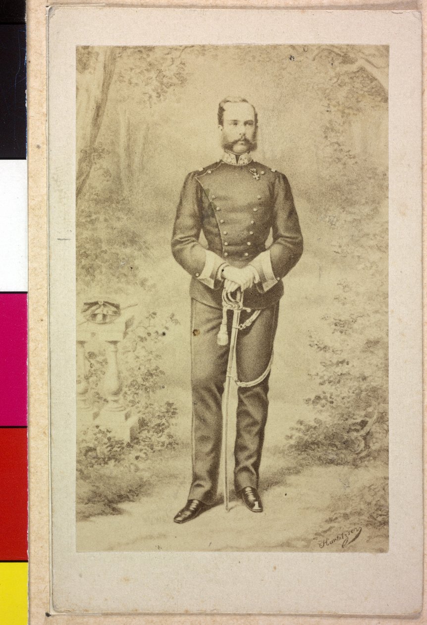 Keizer van Oostenrijk Franz Joseph I door Joseph Bermann