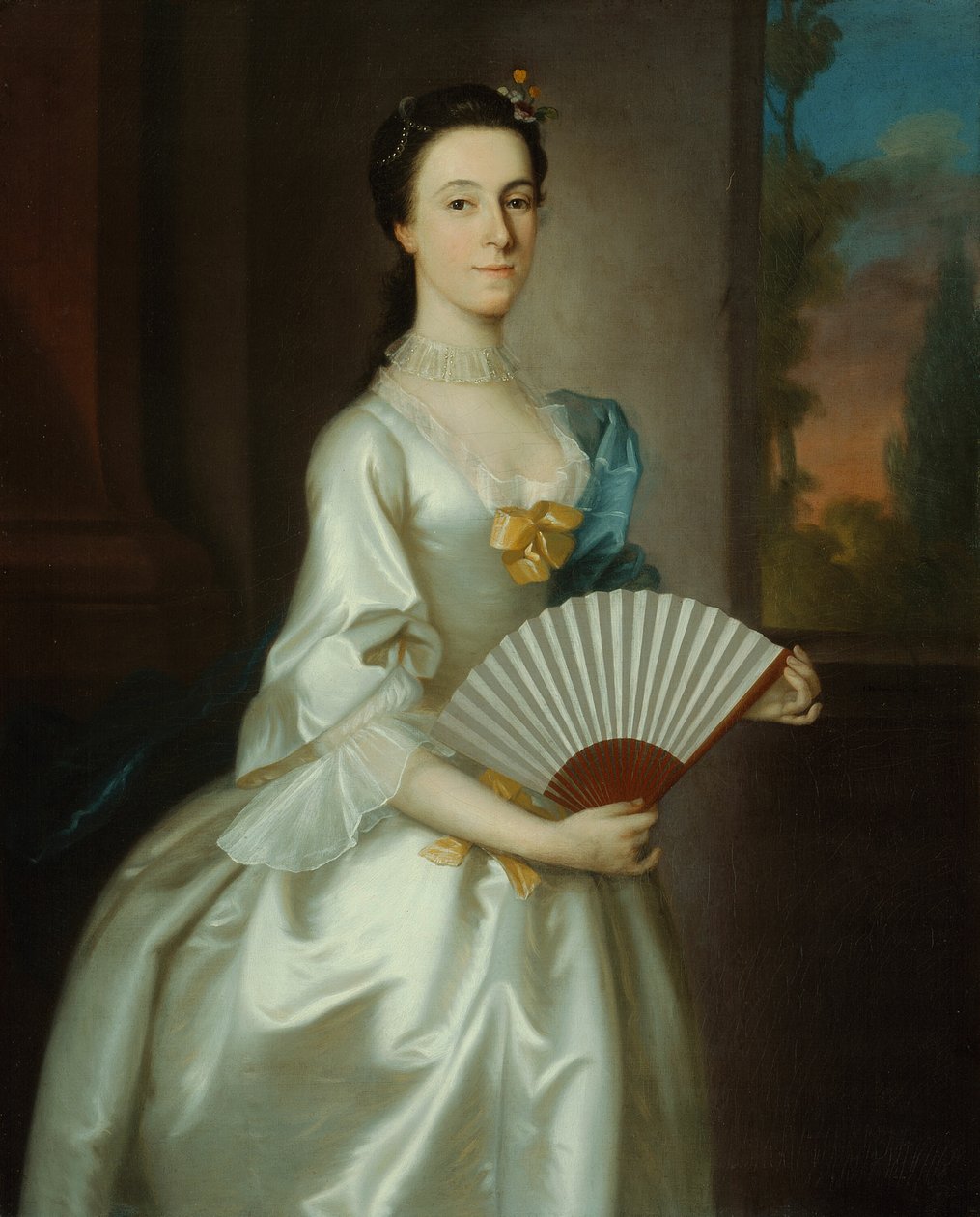 Abigail Chesebrough (mevrouw Alexander Grant) door Joseph Blackburn