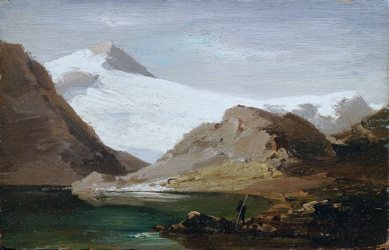 De Madatschgletsjer door Joseph Brunner