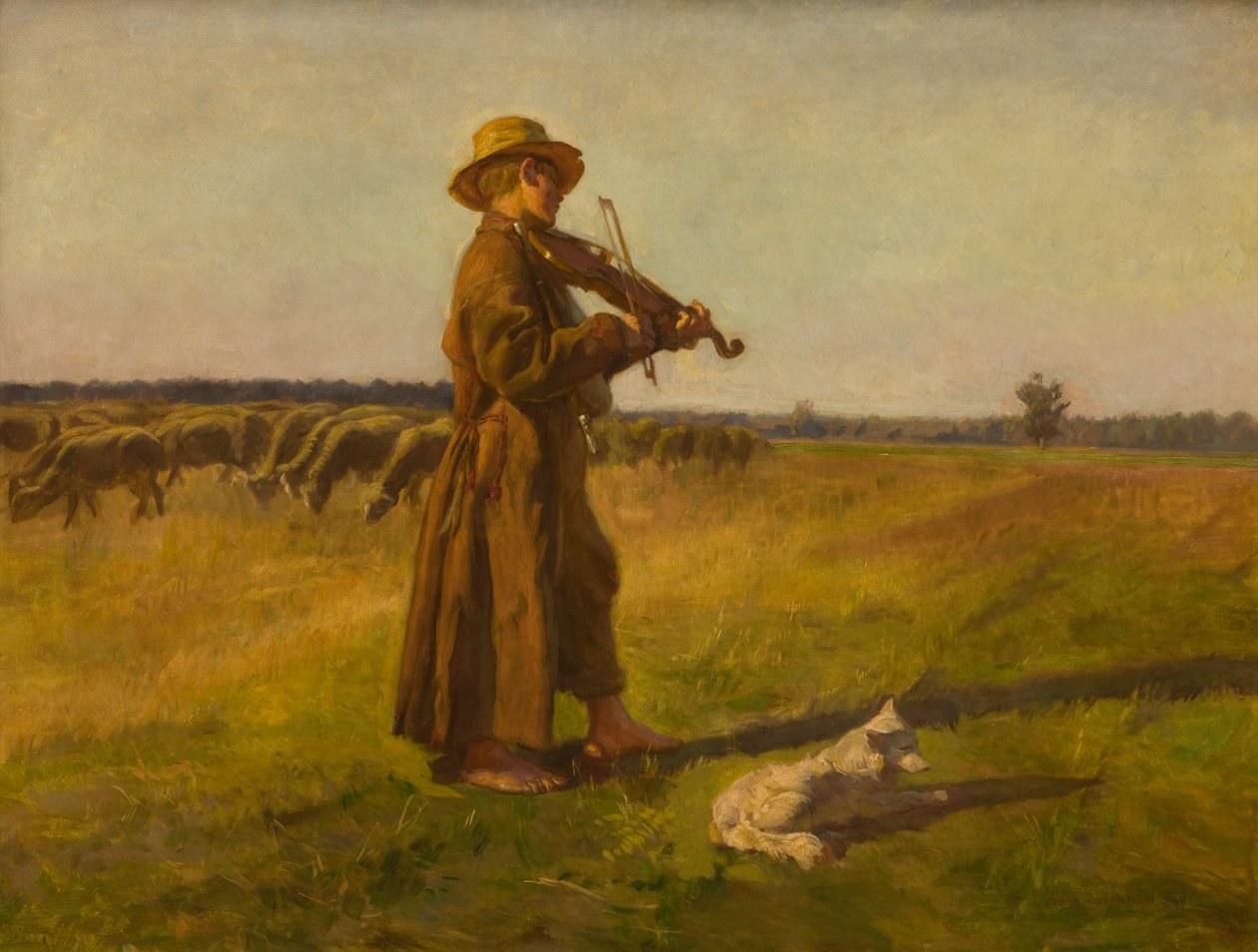 Koeherder door Joseph Chelmonski