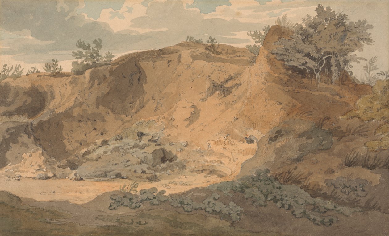 Zandgroeven, Hunsdon door Joseph Clarendon Smith