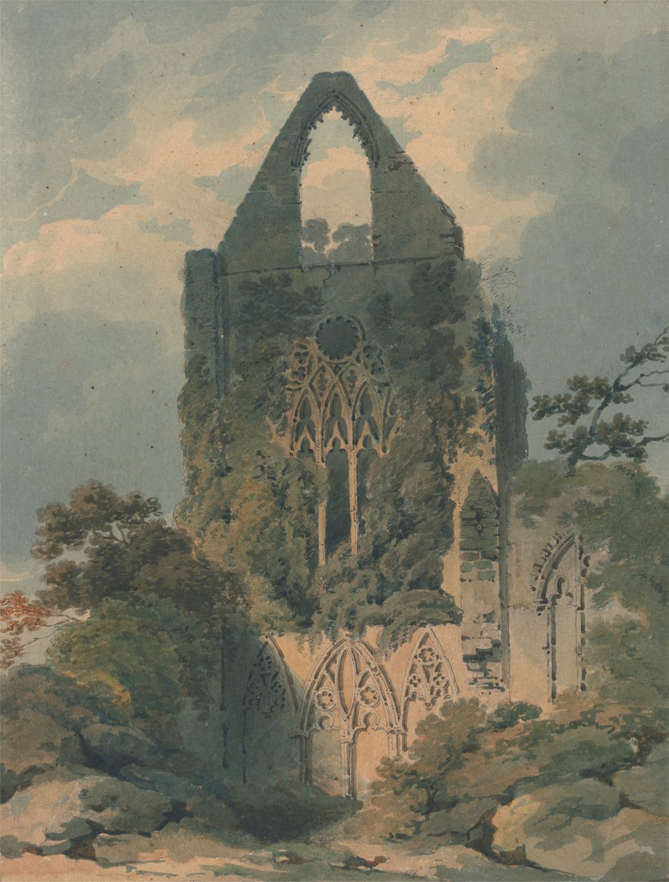 Tintern Abbey door Joseph Clarendon Smith