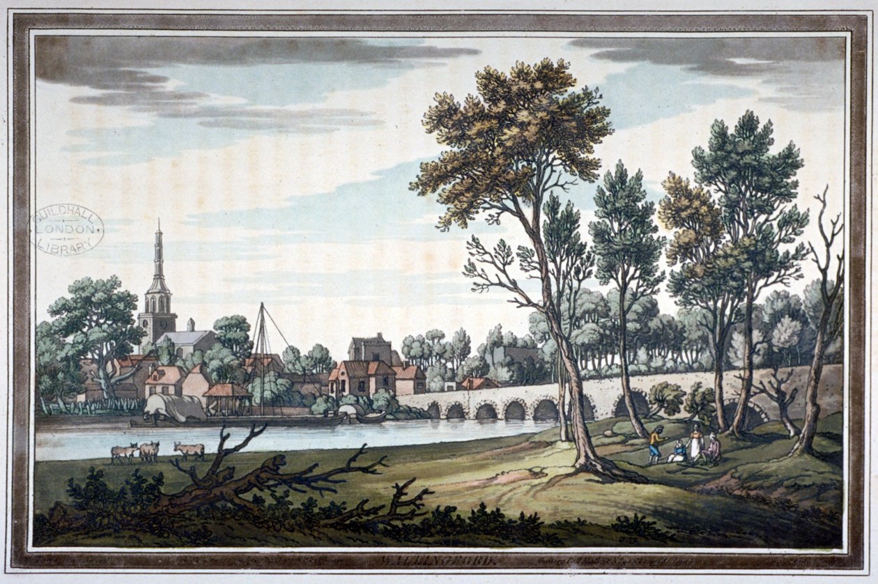 Wallingford, Berkshire, 1790 door Joseph Constantine Stadler