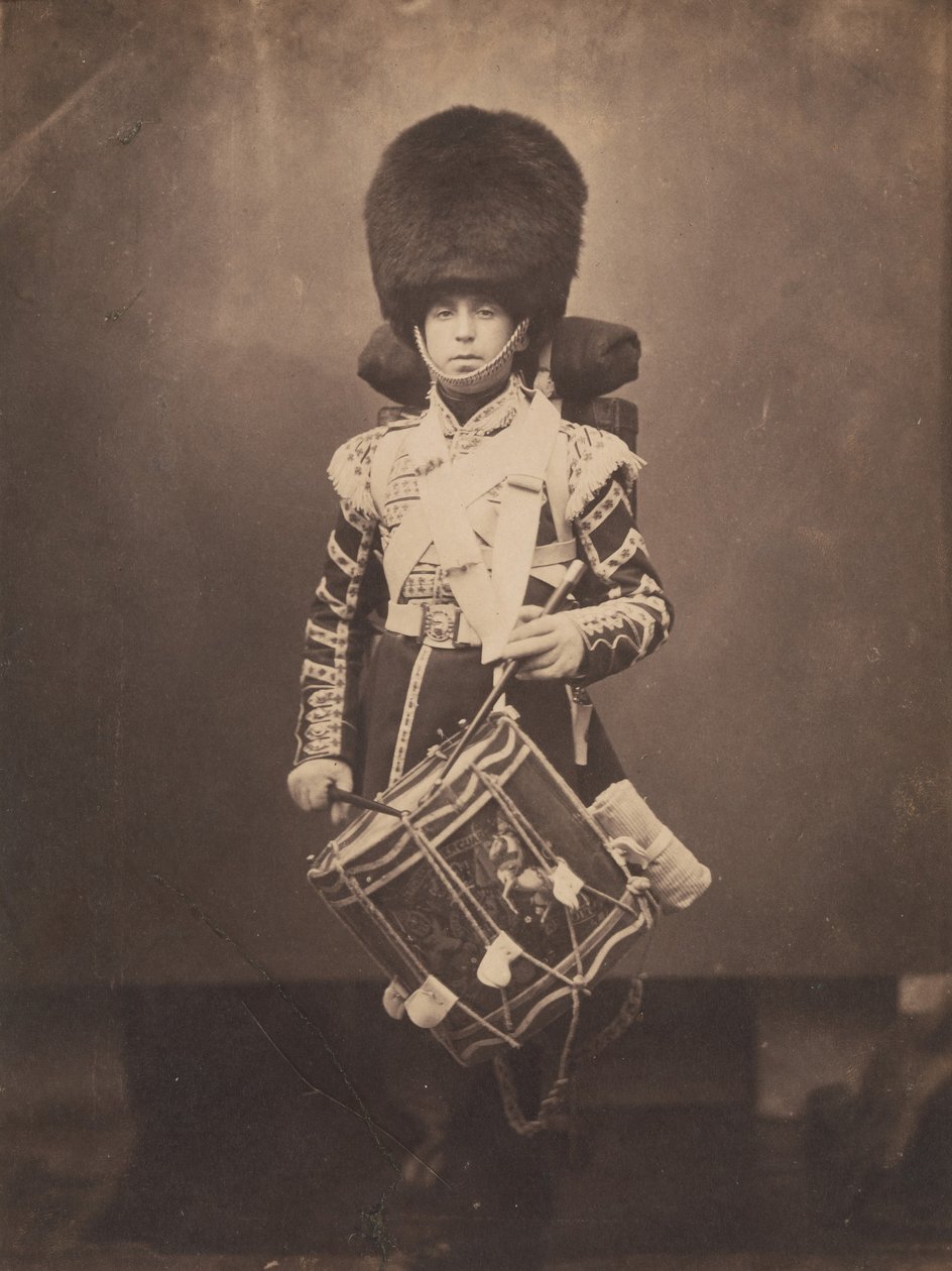 Grenadier Guards Drummer, ca. 1856 door Joseph Cundall
