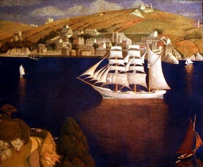 Fowey Estuarium, Cornwall door Joseph Edward Southall