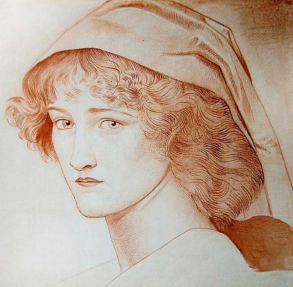 De notenbruine meid door Joseph Edward Southall