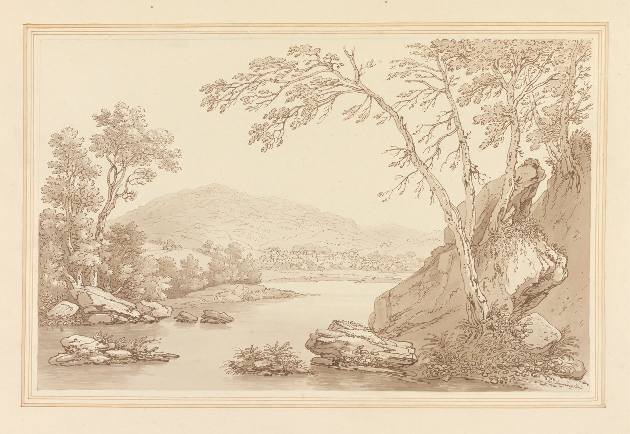 Ambleside door Joseph Farington