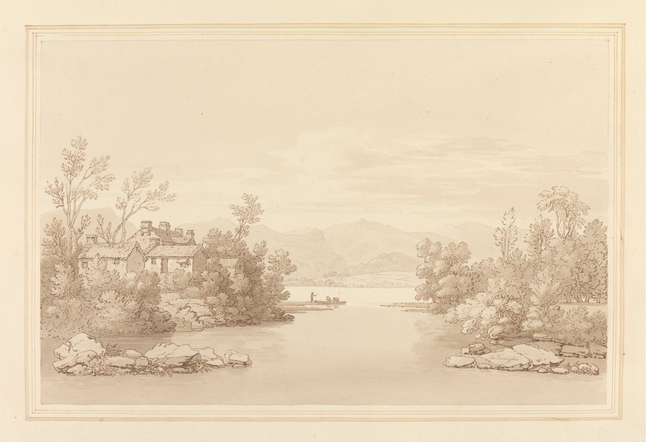 Pooley Bridge door Joseph Farington