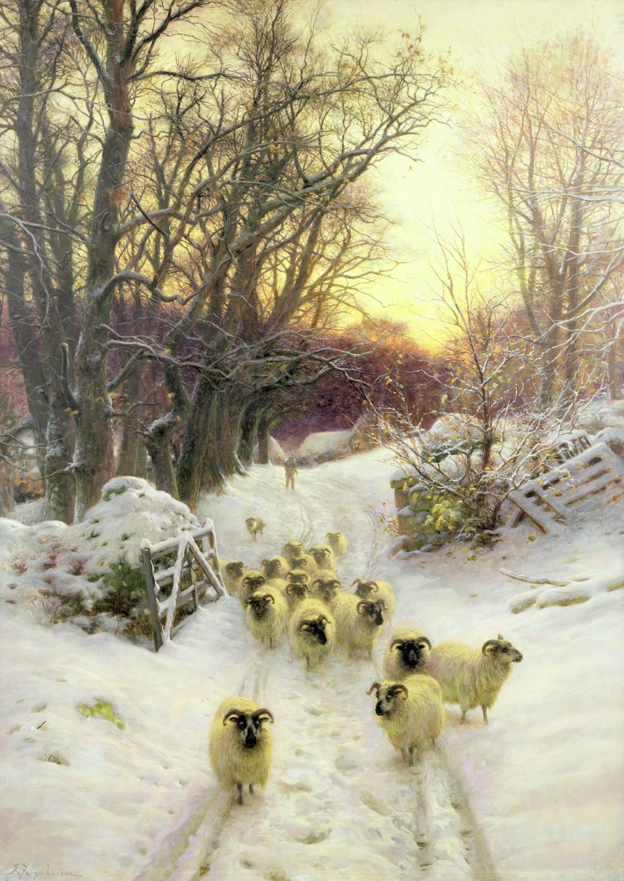 De Zon Had de Winterdag Gesloten door Joseph Farquharson