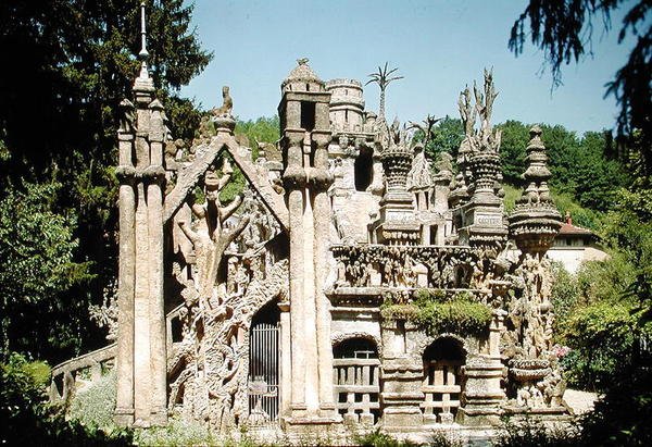 Le Palais Ideal, gebouwd 1879-1912 door Joseph Ferdinand Cheval